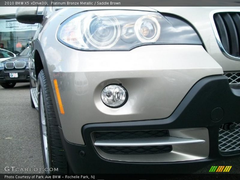 Platinum Bronze Metallic / Saddle Brown 2010 BMW X5 xDrive30i