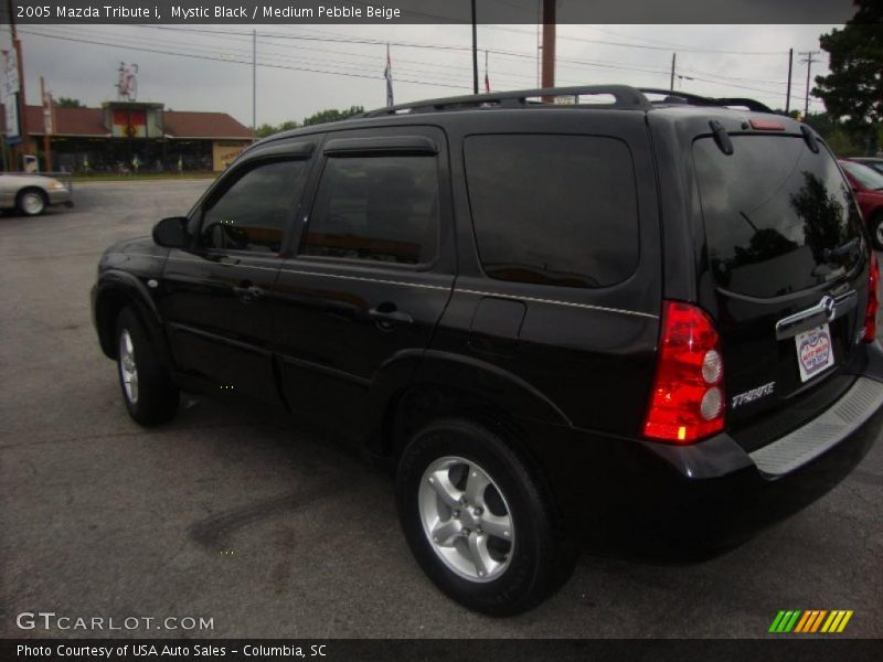 Mystic Black / Medium Pebble Beige 2005 Mazda Tribute i