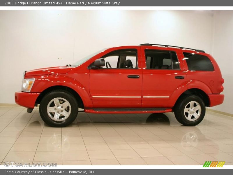 Flame Red / Medium Slate Gray 2005 Dodge Durango Limited 4x4