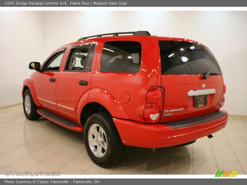 Flame Red / Medium Slate Gray 2005 Dodge Durango Limited 4x4