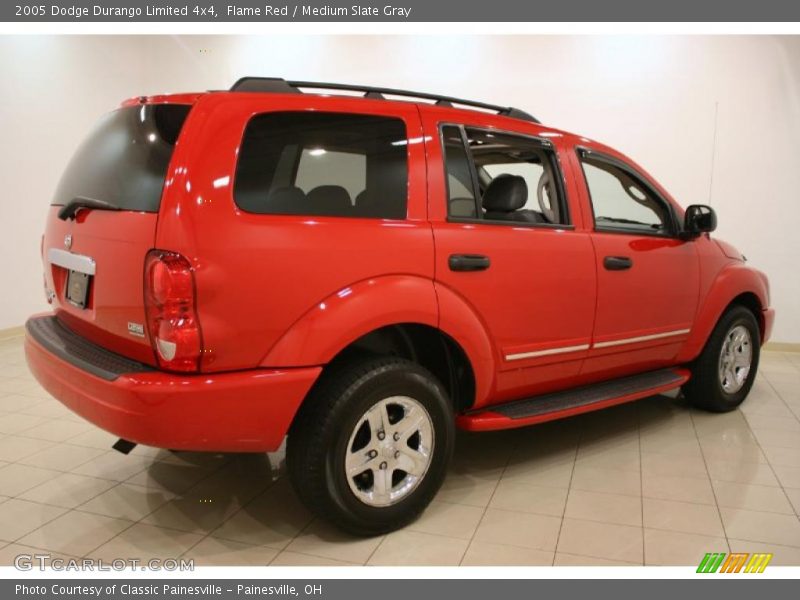 Flame Red / Medium Slate Gray 2005 Dodge Durango Limited 4x4