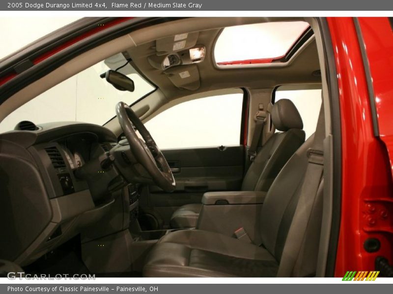Flame Red / Medium Slate Gray 2005 Dodge Durango Limited 4x4