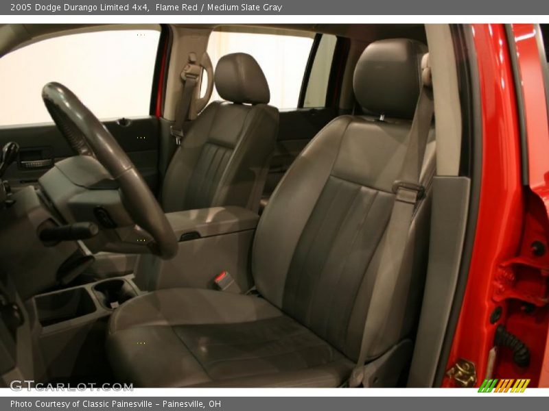 Flame Red / Medium Slate Gray 2005 Dodge Durango Limited 4x4