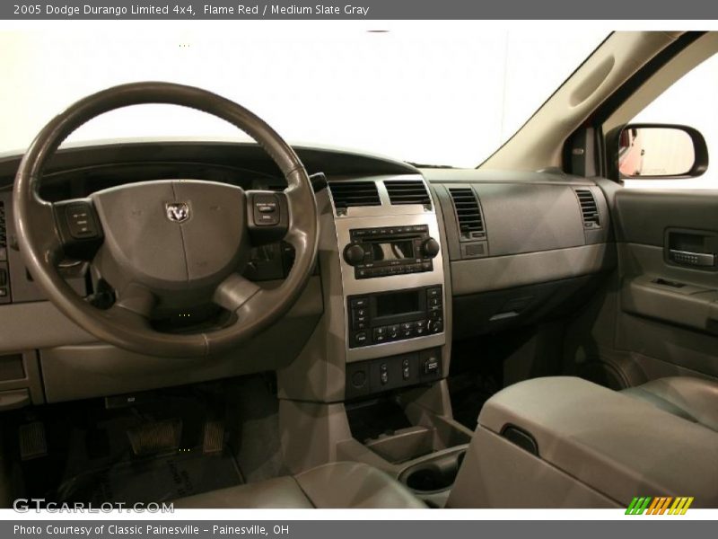 Flame Red / Medium Slate Gray 2005 Dodge Durango Limited 4x4
