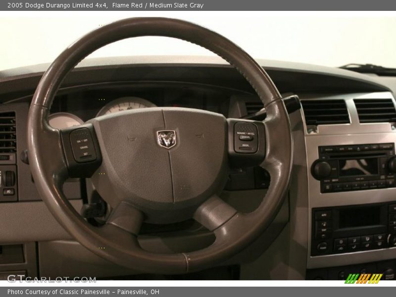 Flame Red / Medium Slate Gray 2005 Dodge Durango Limited 4x4