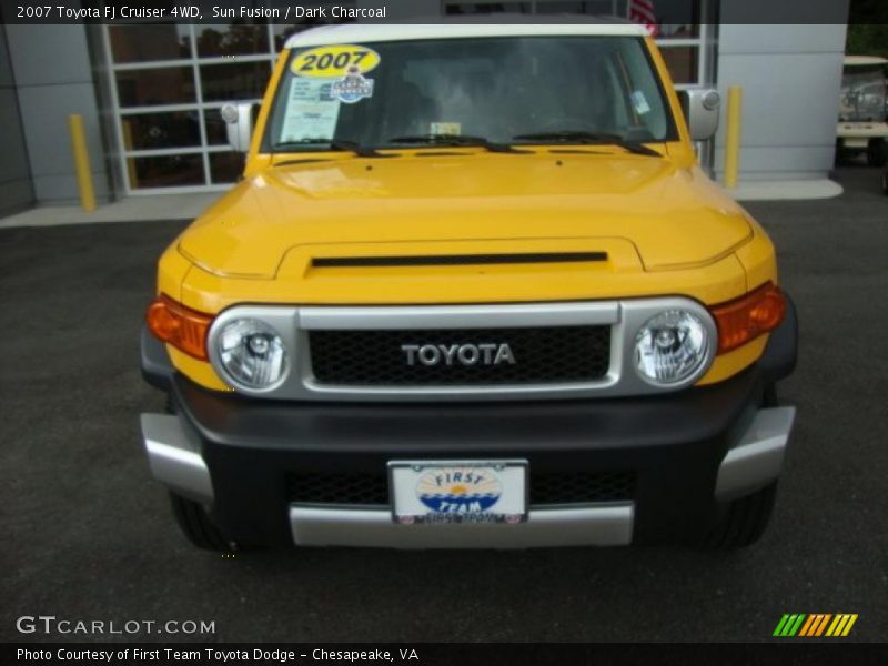 Sun Fusion / Dark Charcoal 2007 Toyota FJ Cruiser 4WD