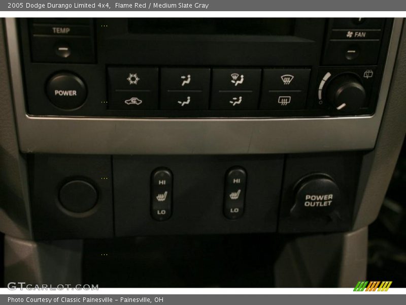 Flame Red / Medium Slate Gray 2005 Dodge Durango Limited 4x4