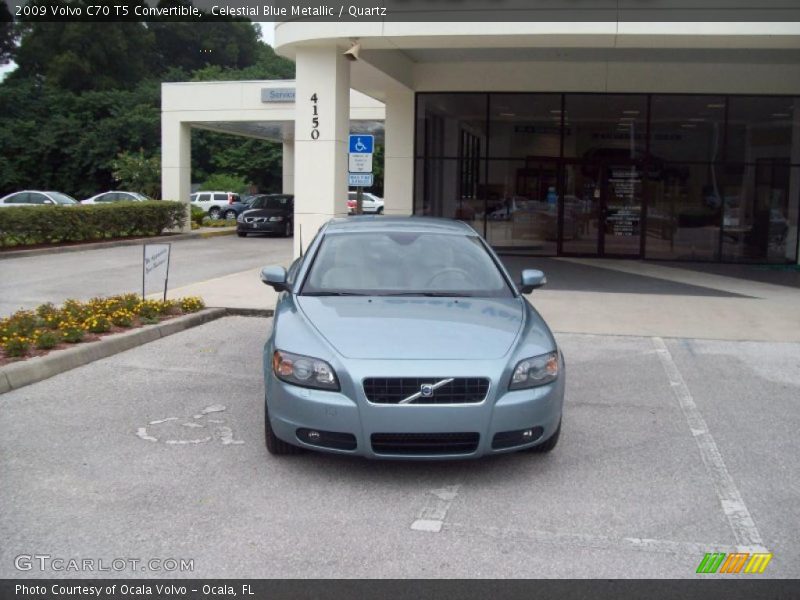 Celestial Blue Metallic / Quartz 2009 Volvo C70 T5 Convertible