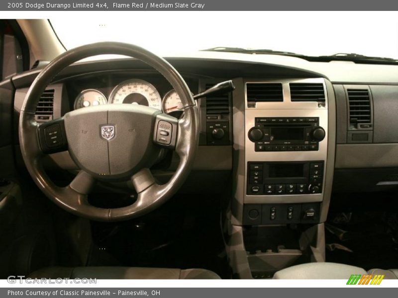 Flame Red / Medium Slate Gray 2005 Dodge Durango Limited 4x4