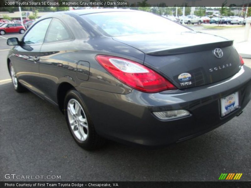Magnetic Gray Metallic / Dark Stone 2008 Toyota Solara SE Coupe