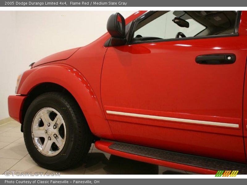 Flame Red / Medium Slate Gray 2005 Dodge Durango Limited 4x4