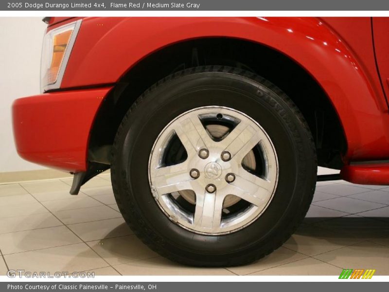 Flame Red / Medium Slate Gray 2005 Dodge Durango Limited 4x4
