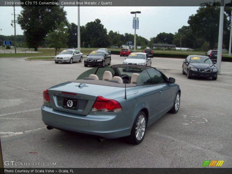 Celestial Blue Metallic / Quartz 2009 Volvo C70 T5 Convertible