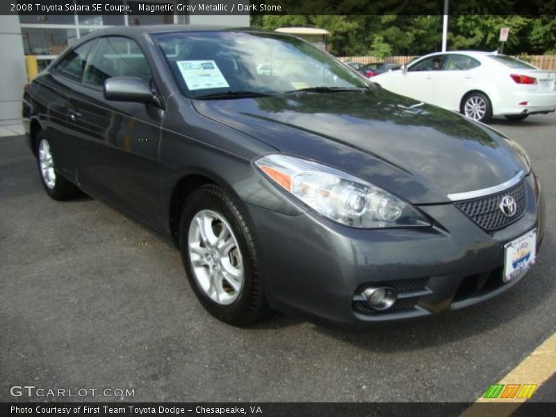 Magnetic Gray Metallic / Dark Stone 2008 Toyota Solara SE Coupe
