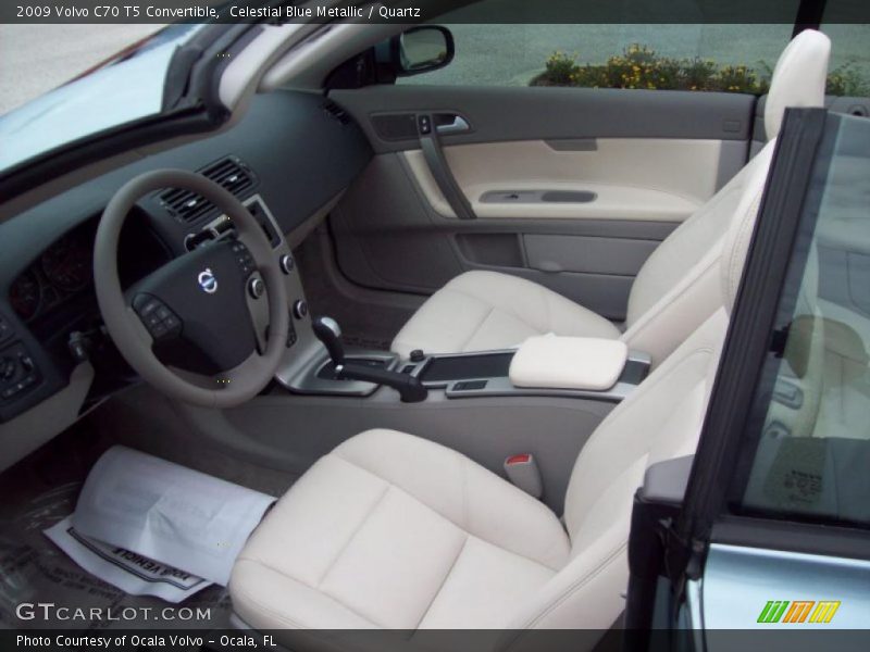 Celestial Blue Metallic / Quartz 2009 Volvo C70 T5 Convertible