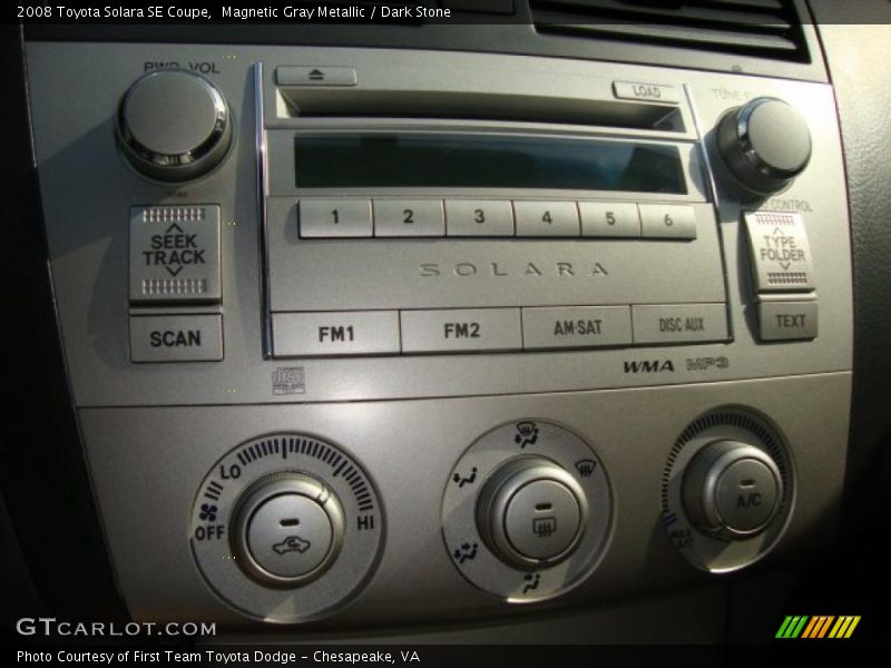Magnetic Gray Metallic / Dark Stone 2008 Toyota Solara SE Coupe