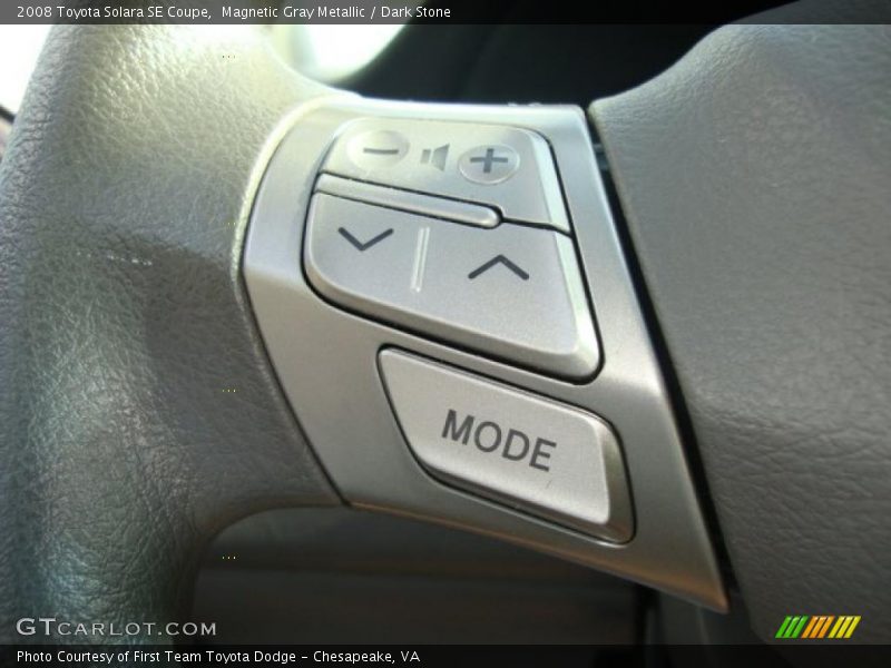 Magnetic Gray Metallic / Dark Stone 2008 Toyota Solara SE Coupe