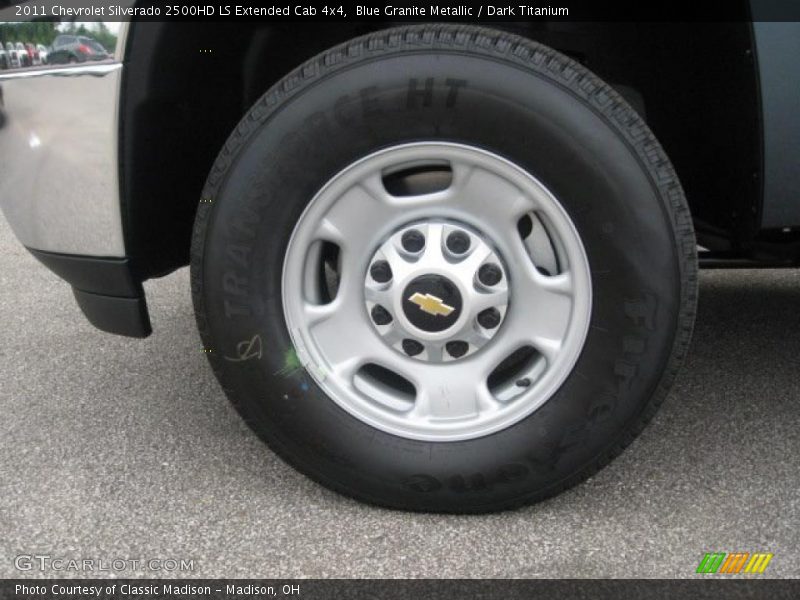 Blue Granite Metallic / Dark Titanium 2011 Chevrolet Silverado 2500HD LS Extended Cab 4x4