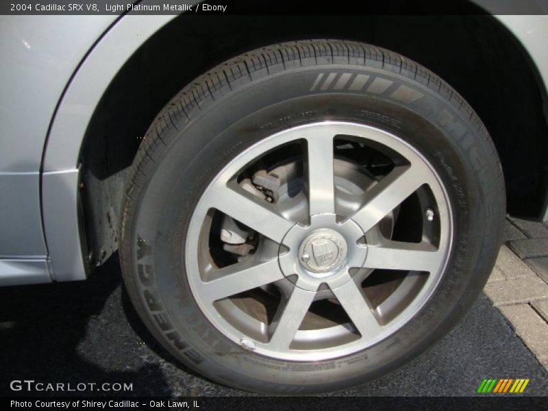 Light Platinum Metallic / Ebony 2004 Cadillac SRX V8