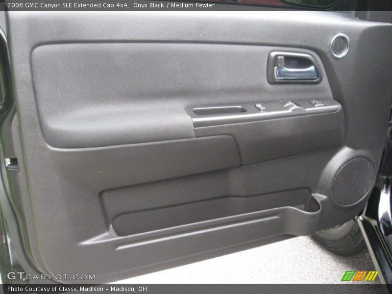 Onyx Black / Medium Pewter 2008 GMC Canyon SLE Extended Cab 4x4