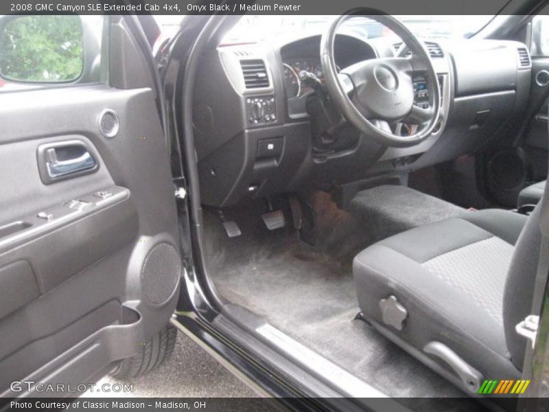 Onyx Black / Medium Pewter 2008 GMC Canyon SLE Extended Cab 4x4