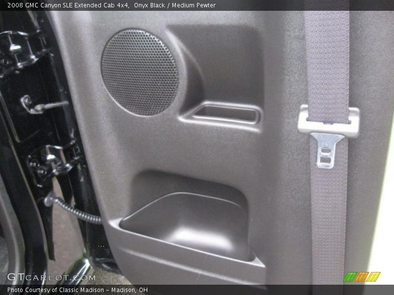 Onyx Black / Medium Pewter 2008 GMC Canyon SLE Extended Cab 4x4