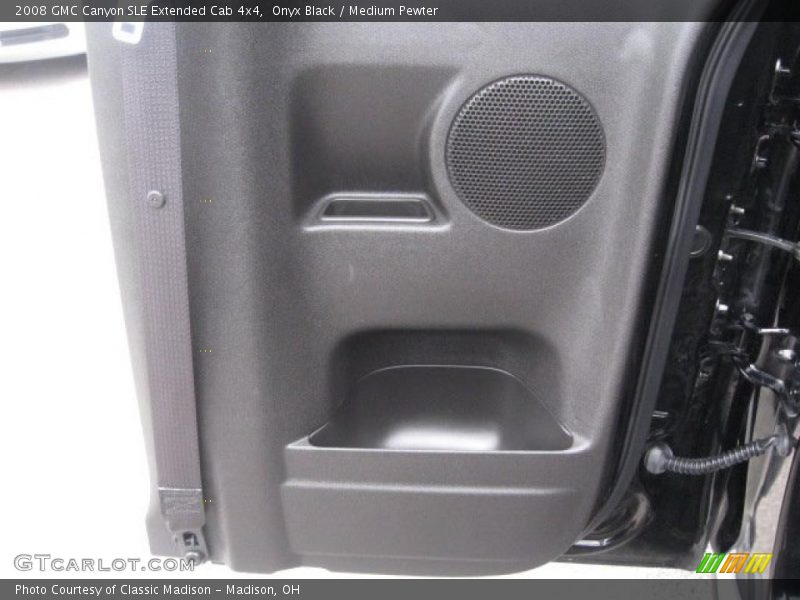 Onyx Black / Medium Pewter 2008 GMC Canyon SLE Extended Cab 4x4