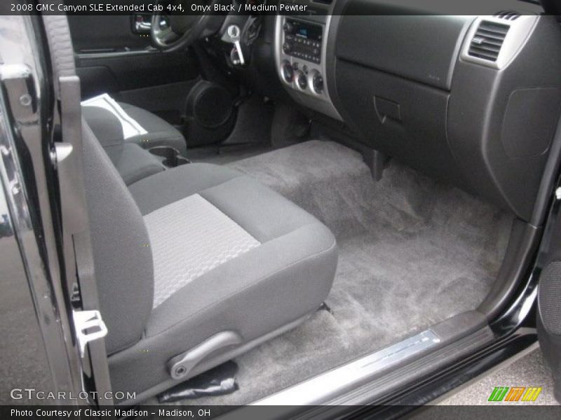 Onyx Black / Medium Pewter 2008 GMC Canyon SLE Extended Cab 4x4