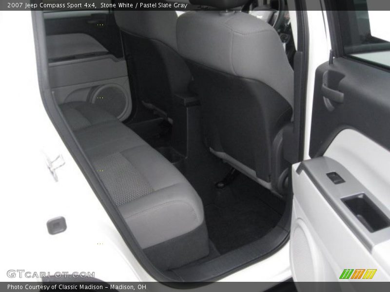 Stone White / Pastel Slate Gray 2007 Jeep Compass Sport 4x4