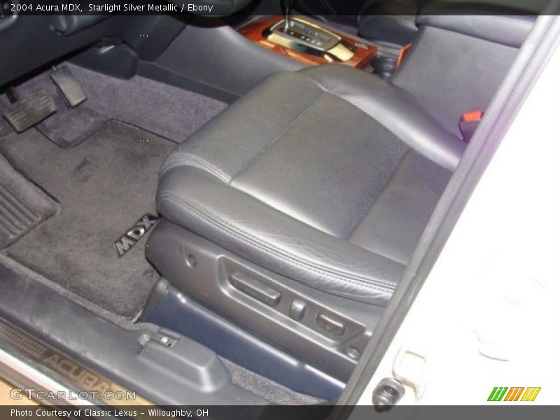 Starlight Silver Metallic / Ebony 2004 Acura MDX