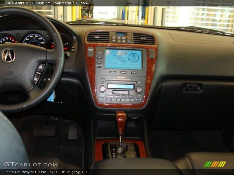 Starlight Silver Metallic / Ebony 2004 Acura MDX