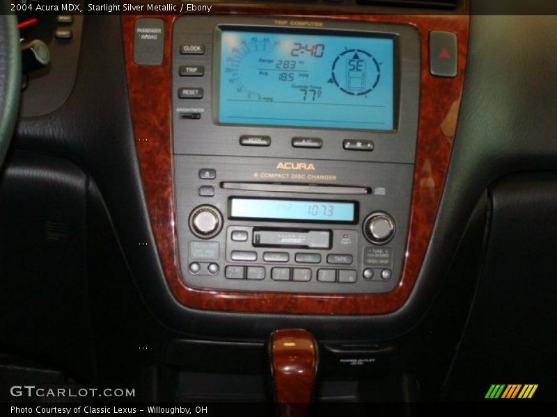 Starlight Silver Metallic / Ebony 2004 Acura MDX