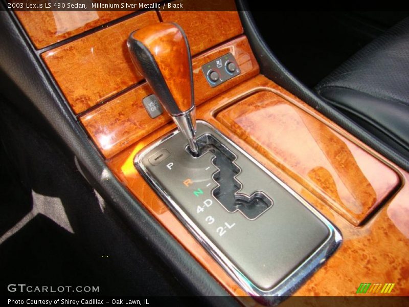 Millenium Silver Metallic / Black 2003 Lexus LS 430 Sedan