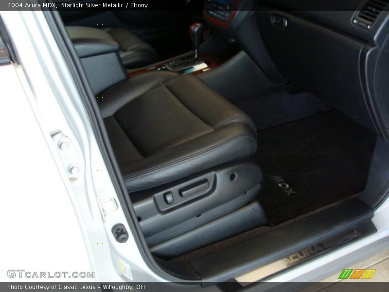 Starlight Silver Metallic / Ebony 2004 Acura MDX