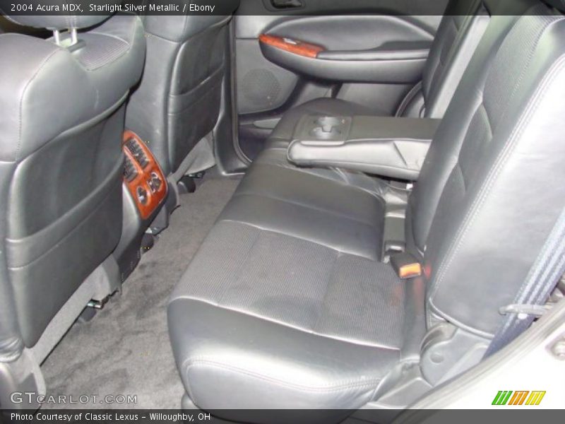 Starlight Silver Metallic / Ebony 2004 Acura MDX