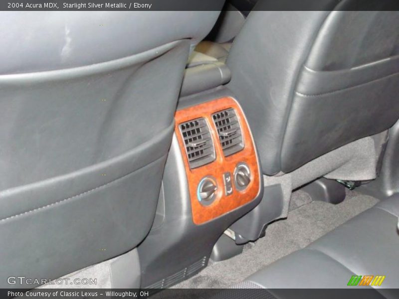 Starlight Silver Metallic / Ebony 2004 Acura MDX