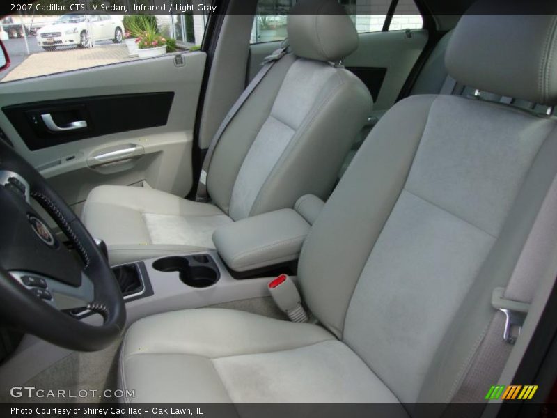Infrared / Light Gray 2007 Cadillac CTS -V Sedan