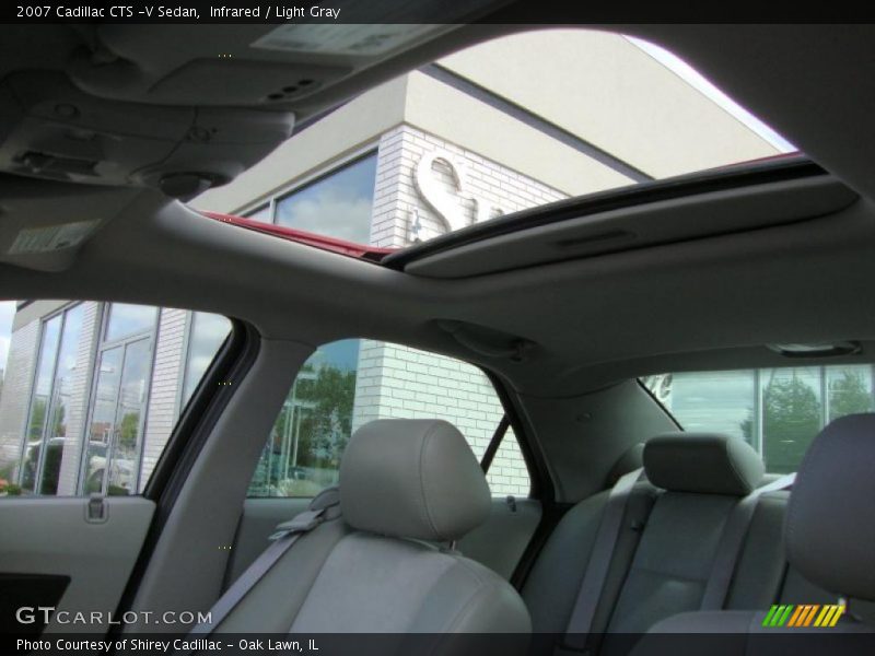 Infrared / Light Gray 2007 Cadillac CTS -V Sedan