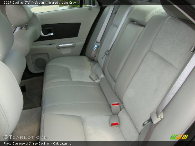 Infrared / Light Gray 2007 Cadillac CTS -V Sedan