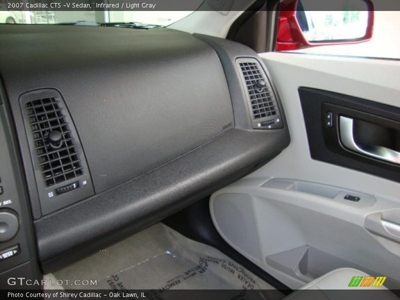 Infrared / Light Gray 2007 Cadillac CTS -V Sedan