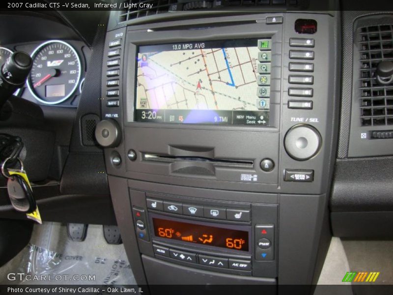 Infrared / Light Gray 2007 Cadillac CTS -V Sedan