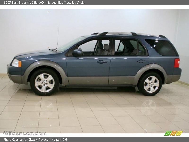 Norsea Blue Metallic / Shale 2005 Ford Freestyle SEL AWD