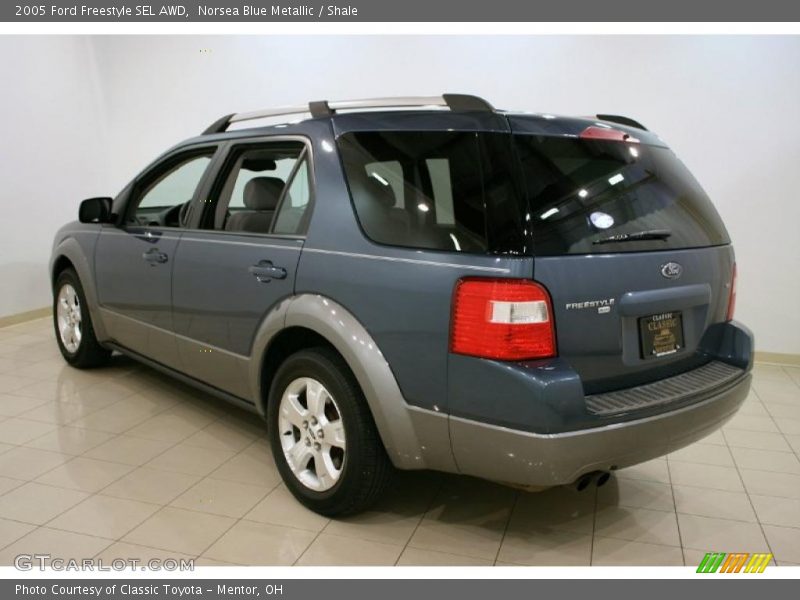 Norsea Blue Metallic / Shale 2005 Ford Freestyle SEL AWD