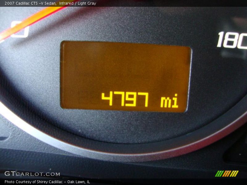 Infrared / Light Gray 2007 Cadillac CTS -V Sedan