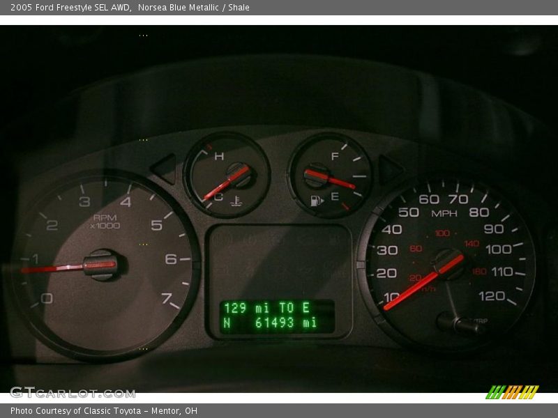 Norsea Blue Metallic / Shale 2005 Ford Freestyle SEL AWD