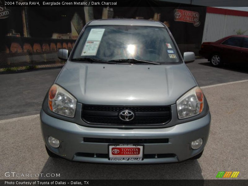 Everglade Green Metallic / Dark Charcoal 2004 Toyota RAV4