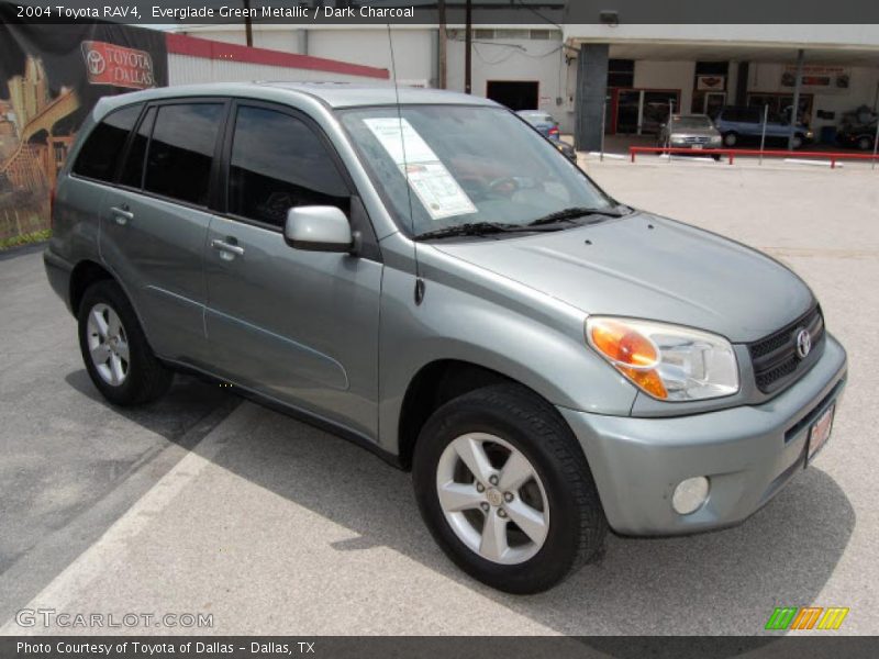 Everglade Green Metallic / Dark Charcoal 2004 Toyota RAV4