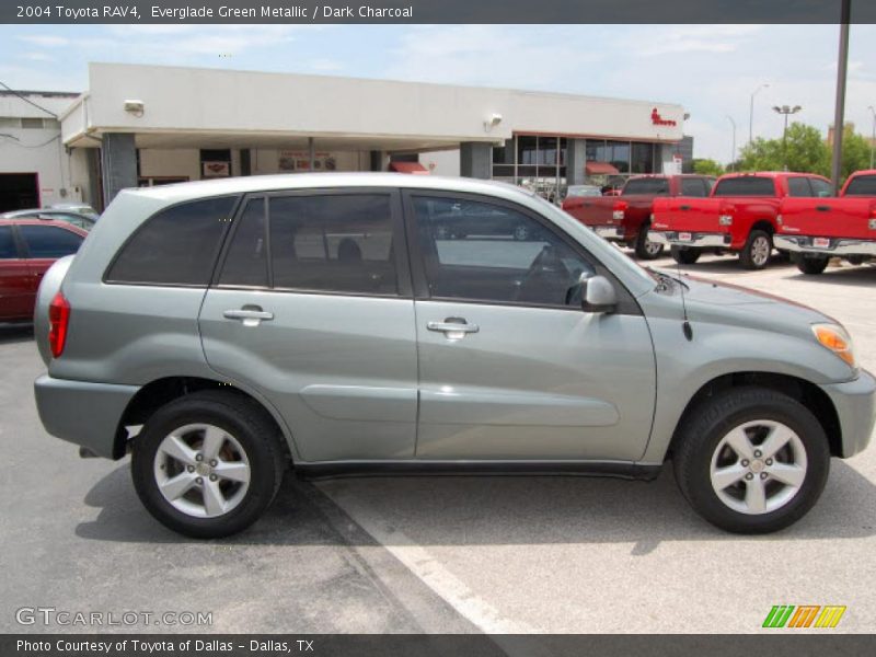 Everglade Green Metallic / Dark Charcoal 2004 Toyota RAV4