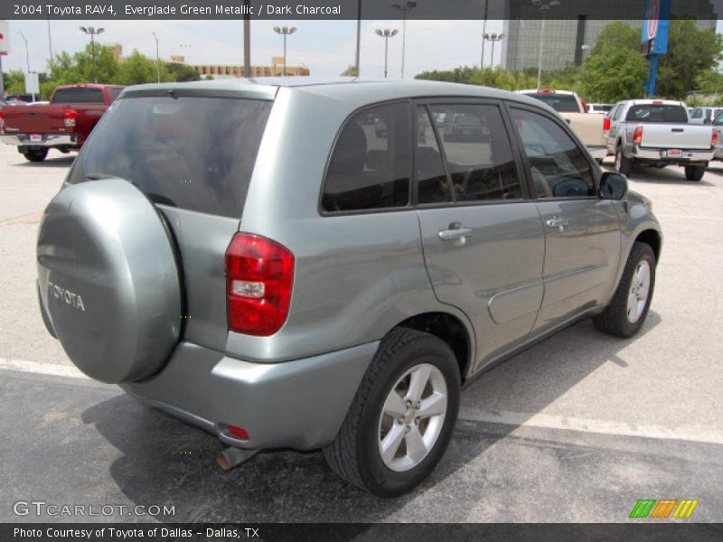 Everglade Green Metallic / Dark Charcoal 2004 Toyota RAV4