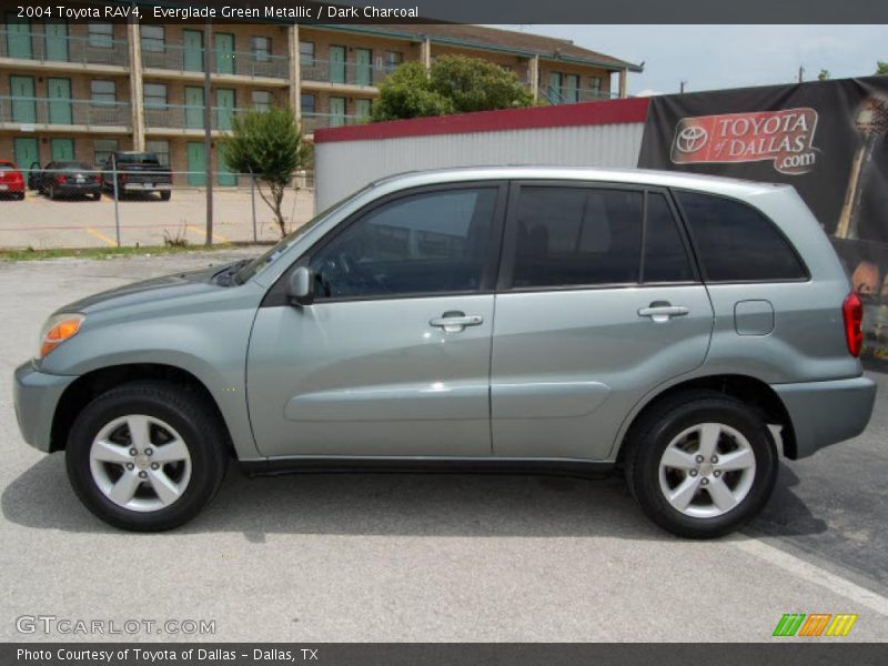 Everglade Green Metallic / Dark Charcoal 2004 Toyota RAV4